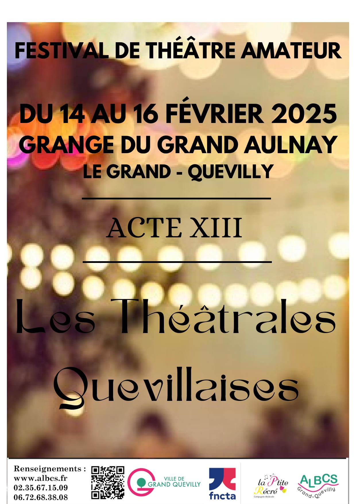 THEATRALES QUEVILLAISES ACTE XIII